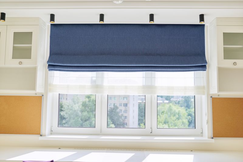 Roman Shades Installation in Denver, CO